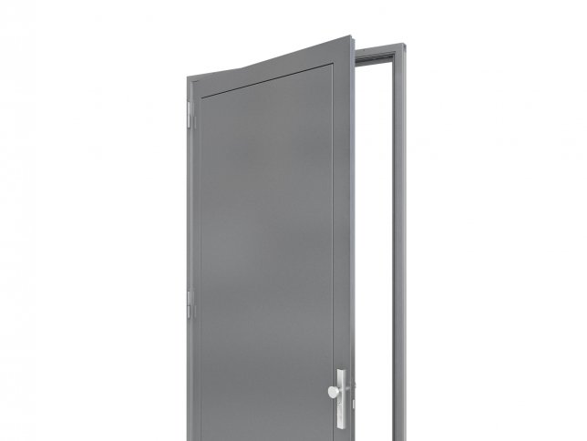 Non-ventilated doors